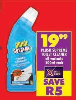 Plush Supreme Toilet Cleaner