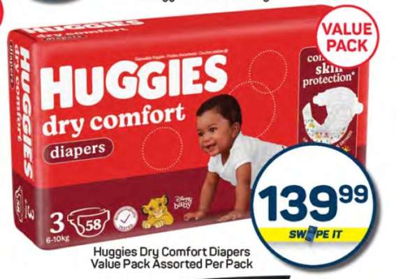 HUGGIES Dry Comfort Diapers