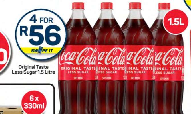 Coca-Cola Original Taste Less Sugar