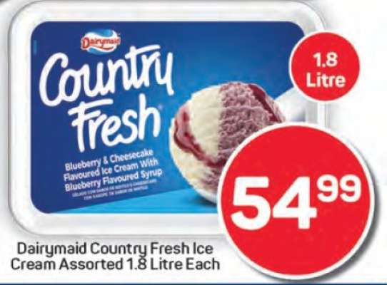 Dairymaid Country Fresh Ice Cream