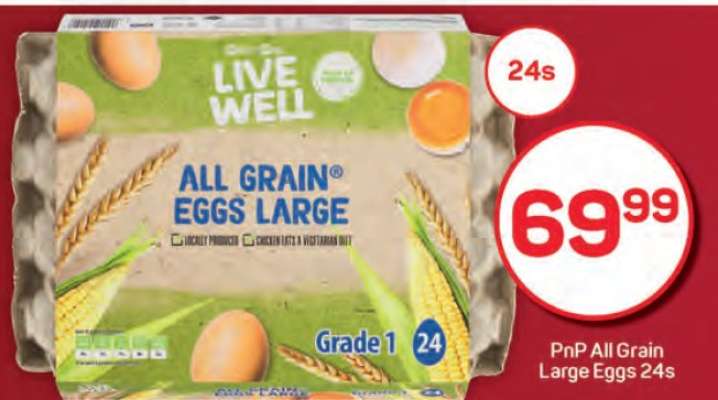 PnP All Grain Large Eggs 24s