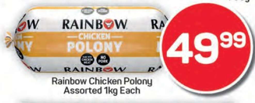 RAINBOW CHICKEN POLONY