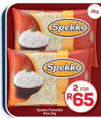 Spekko Parboiled Rice 2kg