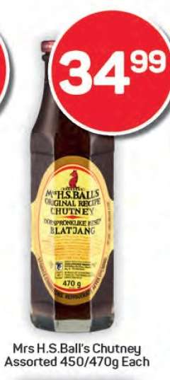 Mrs H.S.Ball's Chutney