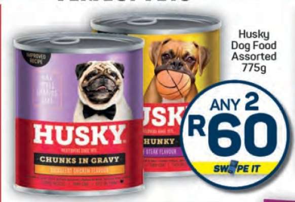 Husky Dog Food Assorted 775g