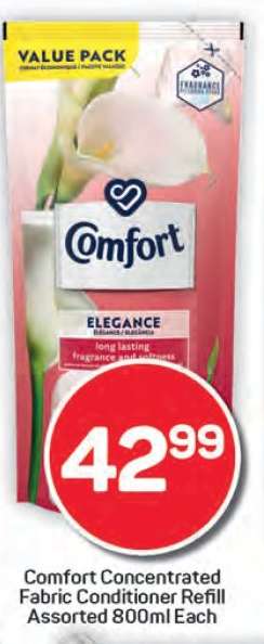 Comfort Concentrated Fabric Conditioner Refill