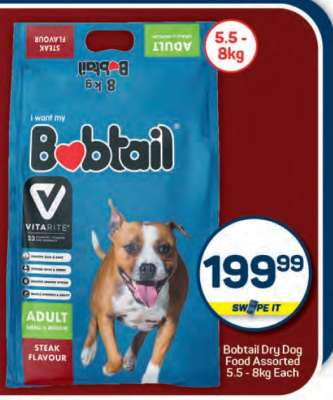 Bobtail Dry Dog Food Assorted