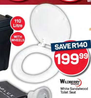 White Sandalwood Toilet Seat