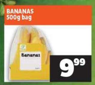 BANANAS 500g bag