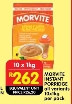 MORVITE INSTANT PORRIDGE