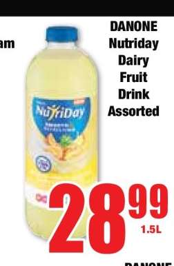 DANONE Nutriday Dairy Fruit Drink Assorted