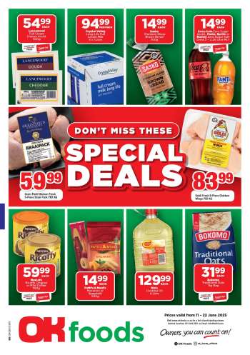 OK Foods catalogue  - 11/06/2025 - 22/06/2025.
