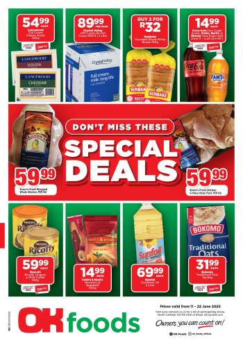 OK Foods catalogue  - 11/06/2025 - 22/06/2025.