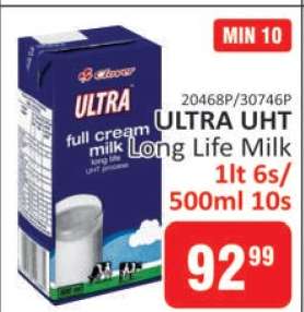 ULTRA UHT Long Life Milk