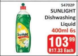 Sunlight Dishwashing Liquid