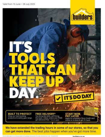Builders catalogue  - 10/06/2025 - 28/07/2025.