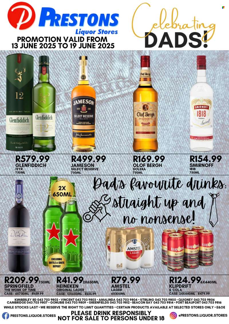 Prestons Liquor Stores catalogue  - 13/06/2025 - 19/06/2025.