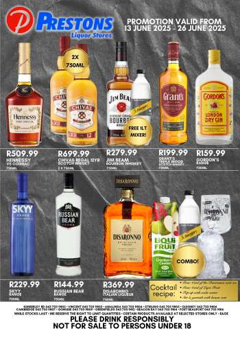thumbnail - Prestons Liquor Stores catalogue - Mid-Month Specials