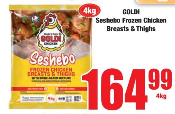 Seshebo Frozen Chicken Breasts & Thighs