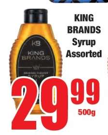 KING BRANDS Syrup Assorted