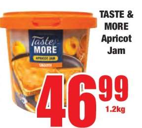 TASTE & MORE Apricot Jam