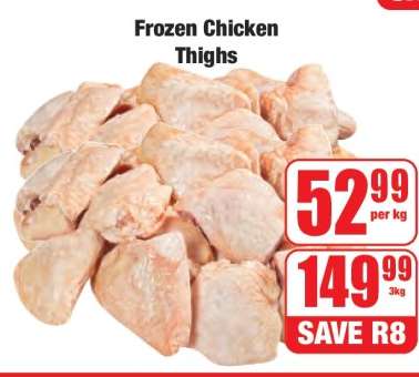 Frozen Chicken Thighs