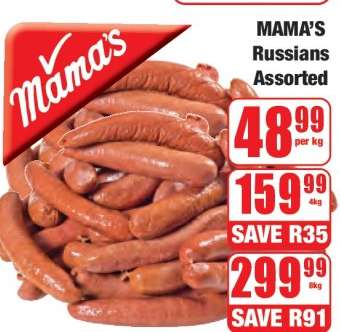 MAMA'S Russians Assorted