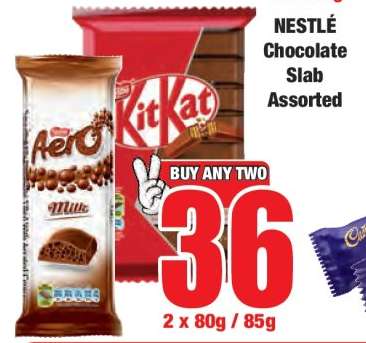 NESTLÉ Chocolate Slab Assorted