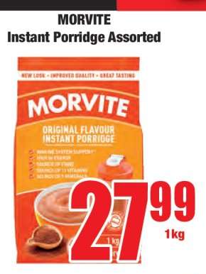 MORVITE Instant Porridge Assorted