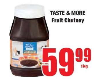 TASTE & MORE Fruit Chutney
