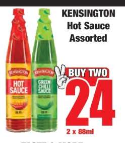 KENSINGTON Hot Sauce Assorted
