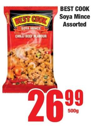 BEST COOK Soya Mince Assorted