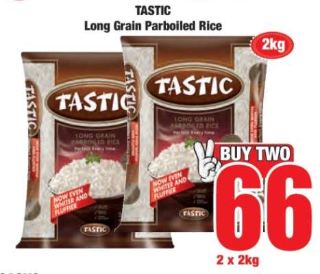 Tastic Long Grain Parboiled Rice