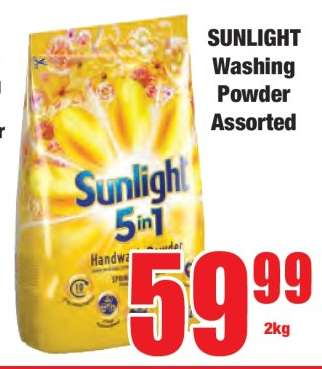 SUNLIGHT Washing Powder Assorted