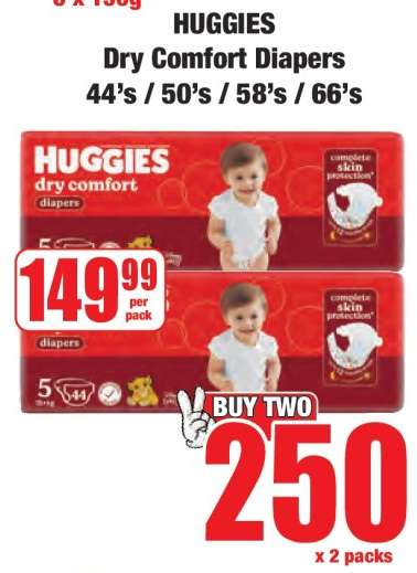 HUGGIES Dry Comfort Diapers