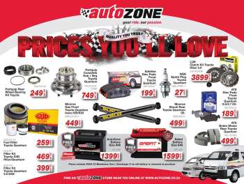 AutoZone catalogue .