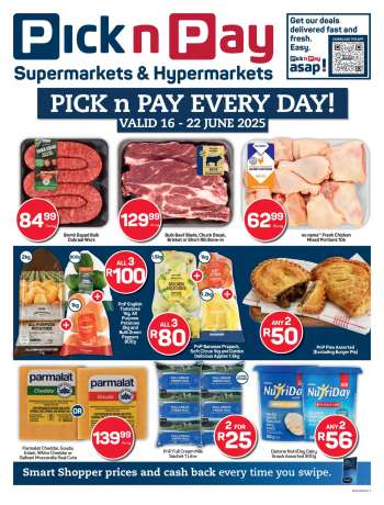 Pick n Pay catalogue  - 16/06/2025 - 22/06/2025.