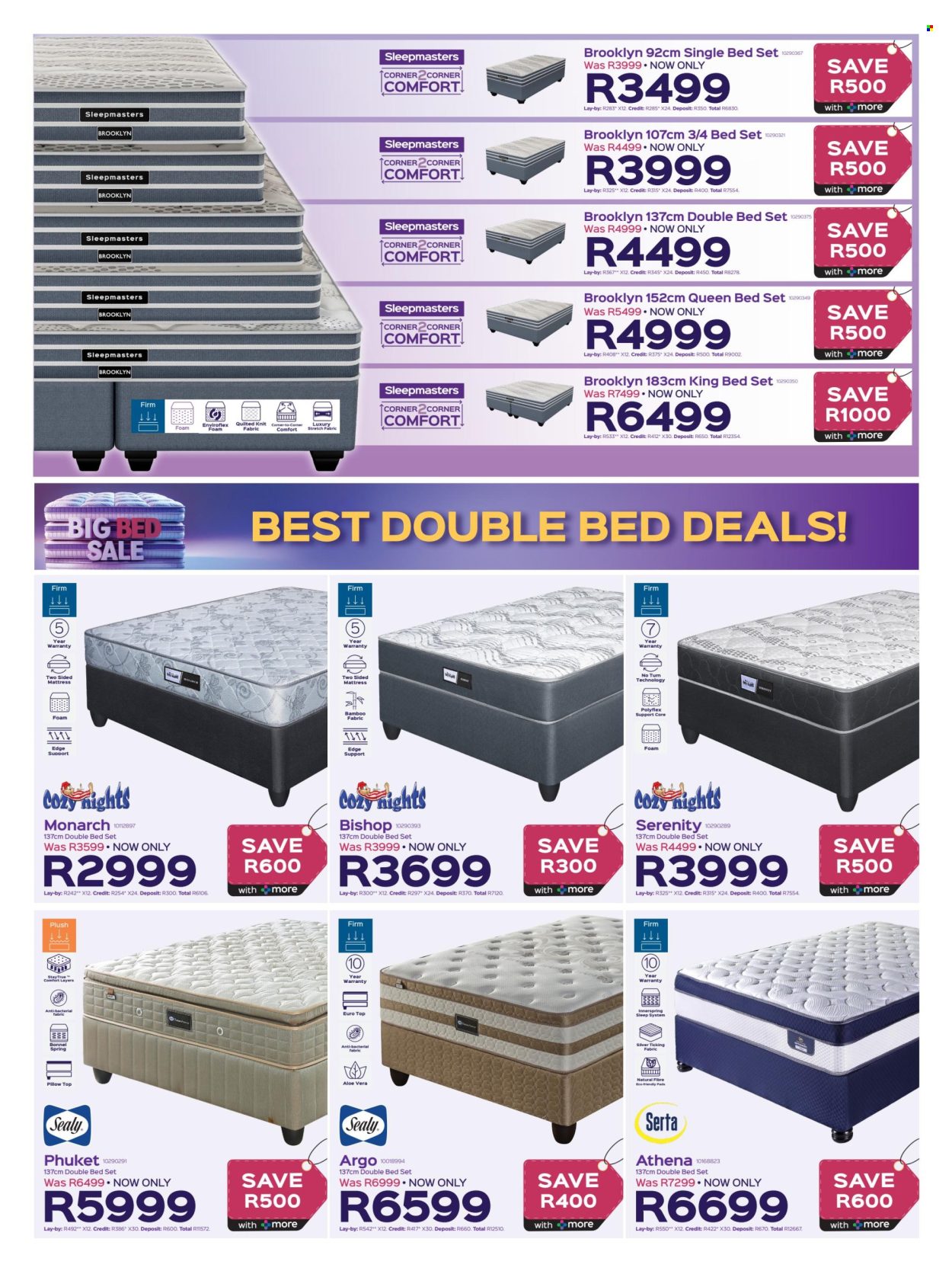 Sleepmasters specials - 19/06/2025 - 16/07/2025. Page 9