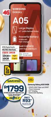 Samsung Galaxy A05 64GB