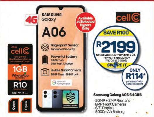 Samsung Galaxy A06 64GB