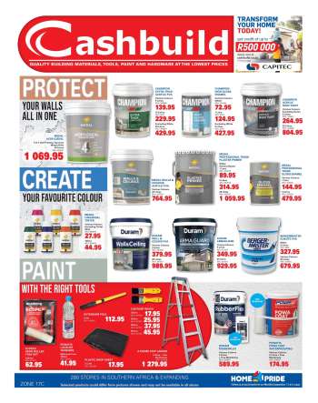 Cashbuild catalogue  - 23/06/2025 - 20/07/2025.
