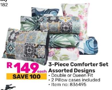 3-Piece Comforter Set