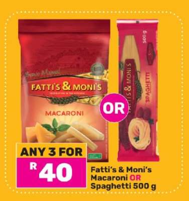Fatti's & Moni's Macaroni or Spaghetti