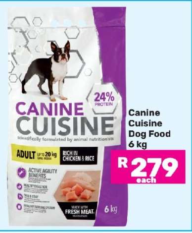 Canine Cuisine Dog Food 6 kg
