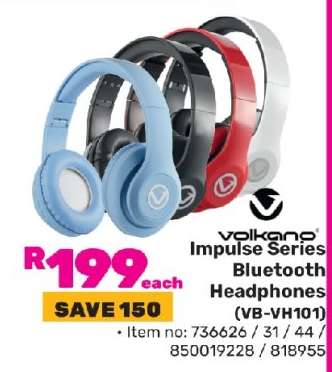Volkano Impulse Series Bluetooth Headphones (VB-VH101)
