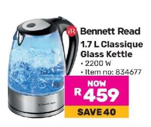 Bennett Read 1.7 L Classique Glass Kettle