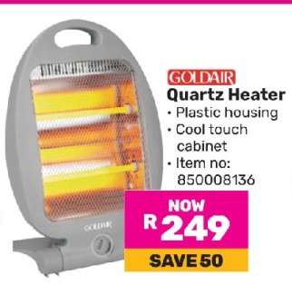 Goldair Quartz Heater