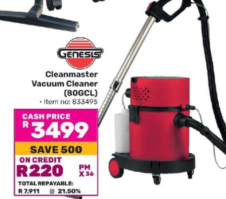Genesis Cleanmaster Vacuum Cleaner 80GCL
