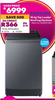 Samsung 15 kg Top Loader Washing Machine