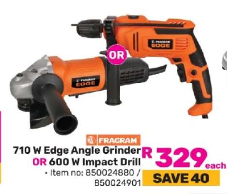 Fragram 710 W Edge Angle Grinder OR 600 W Impact Drill